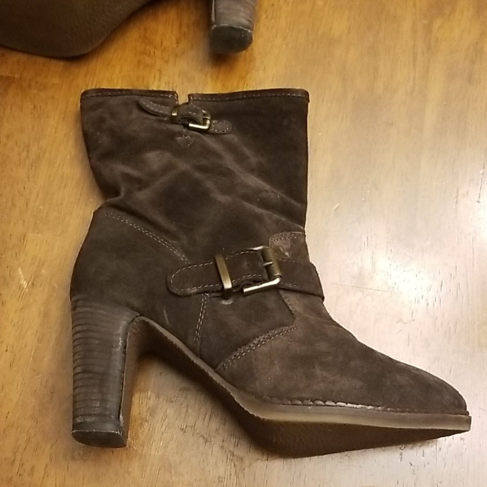 Barney's New York Brown Boots - Picture 3 of 12